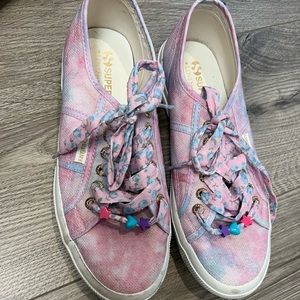 Superga X loveshack fancy sneakers worn twice